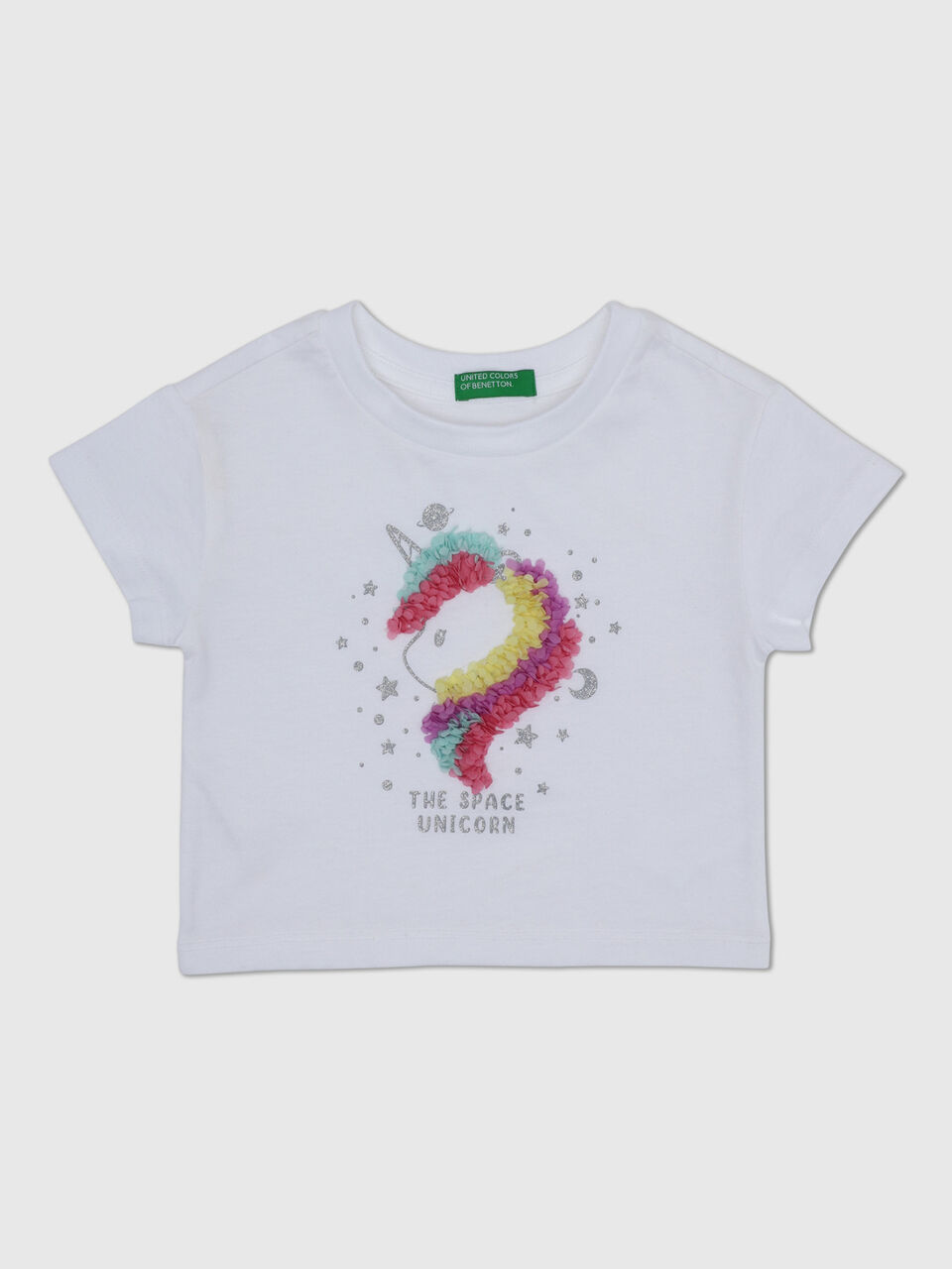 Lazer Cut Out Space Tee image number 1