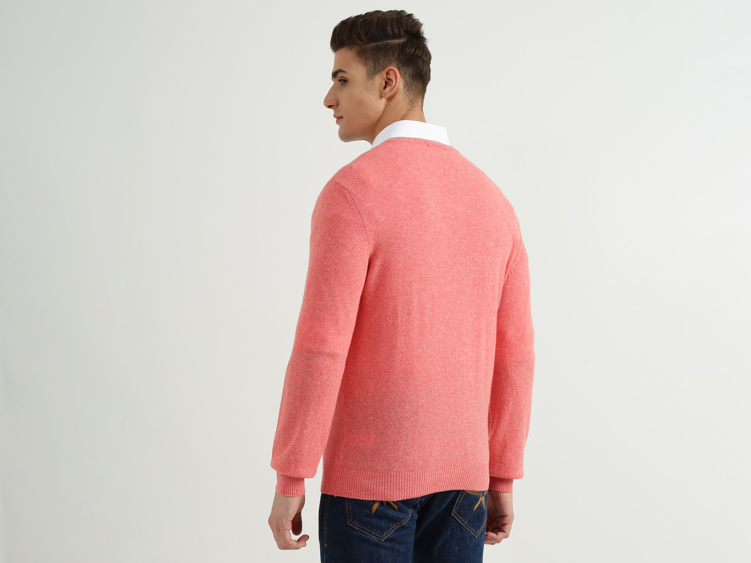 Benetton lambswool pullover top