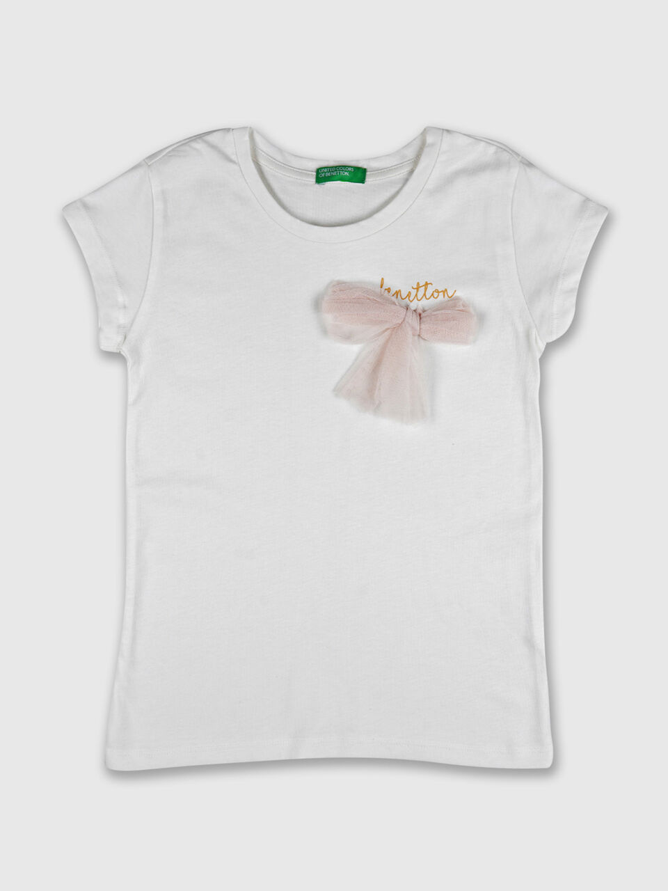 Mesh Bow Tee image number 1