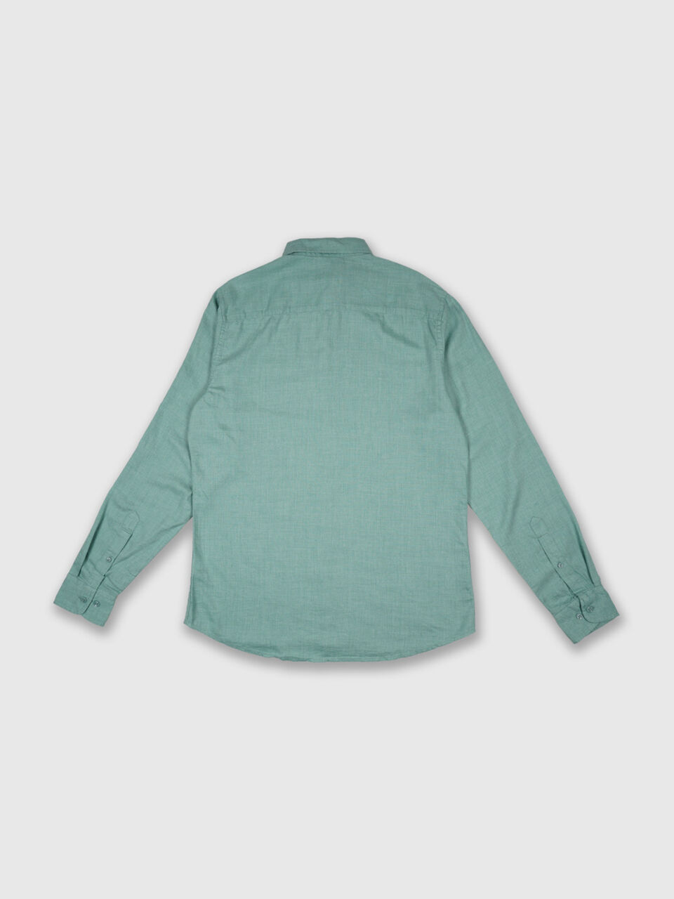 Fill Sleeve Lyocell Melange Shirt image number 2