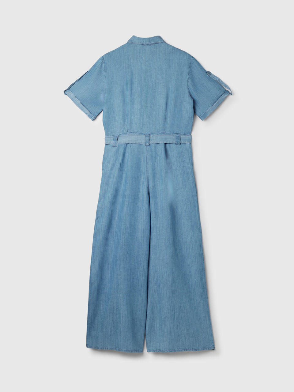 S/S FULL LENGTH TENCEL JUMPSUIT image number 2