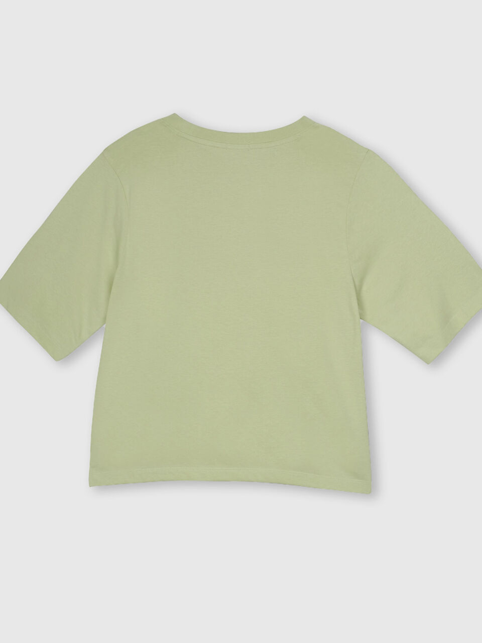 Short sleeved shirt with flock print image number 2
