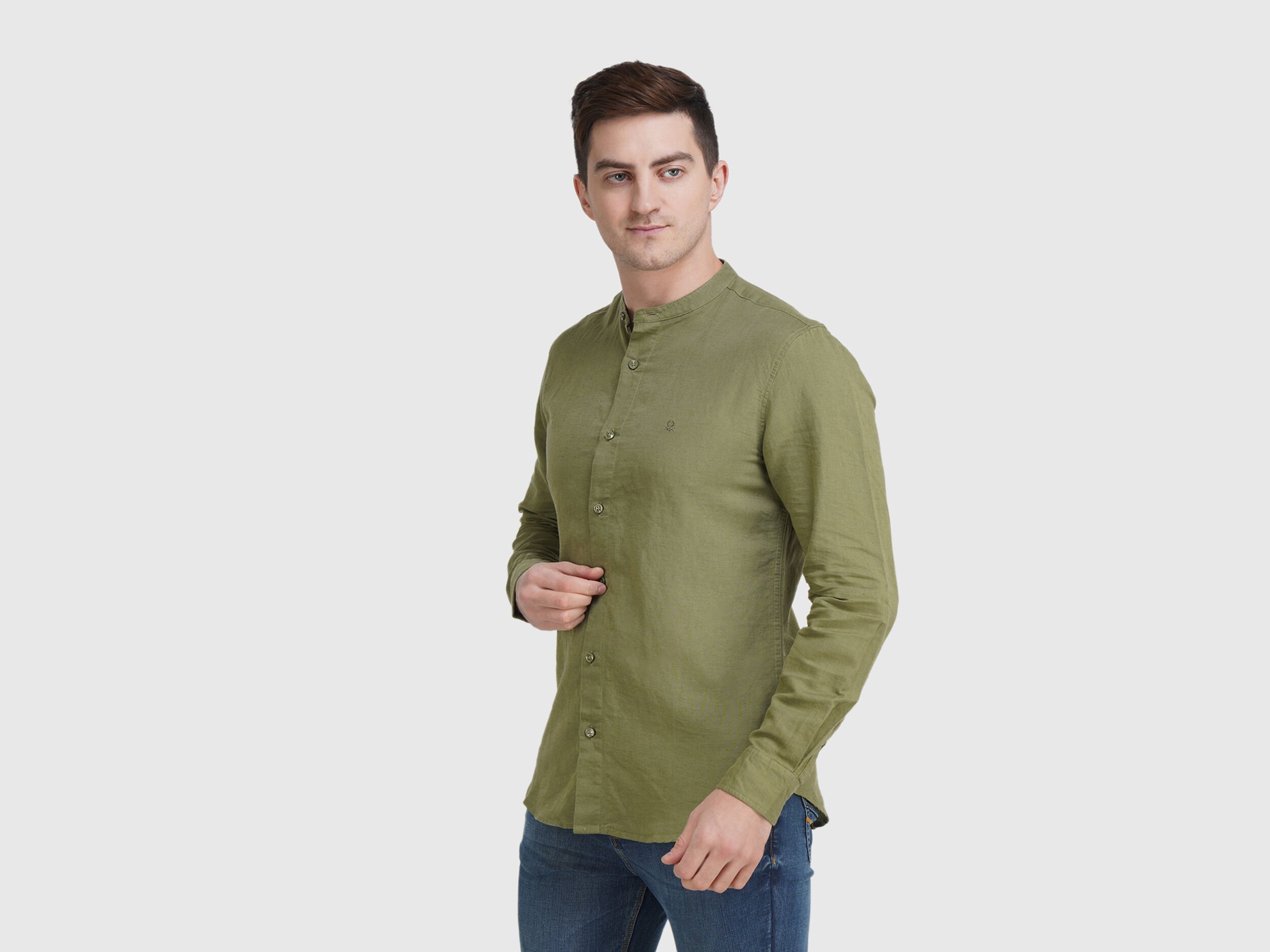 Ucb linen shirts top