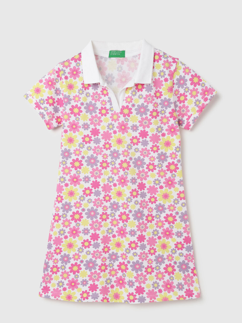 FLORAL ALL OVER PRINT PIQUE POLO image number 1