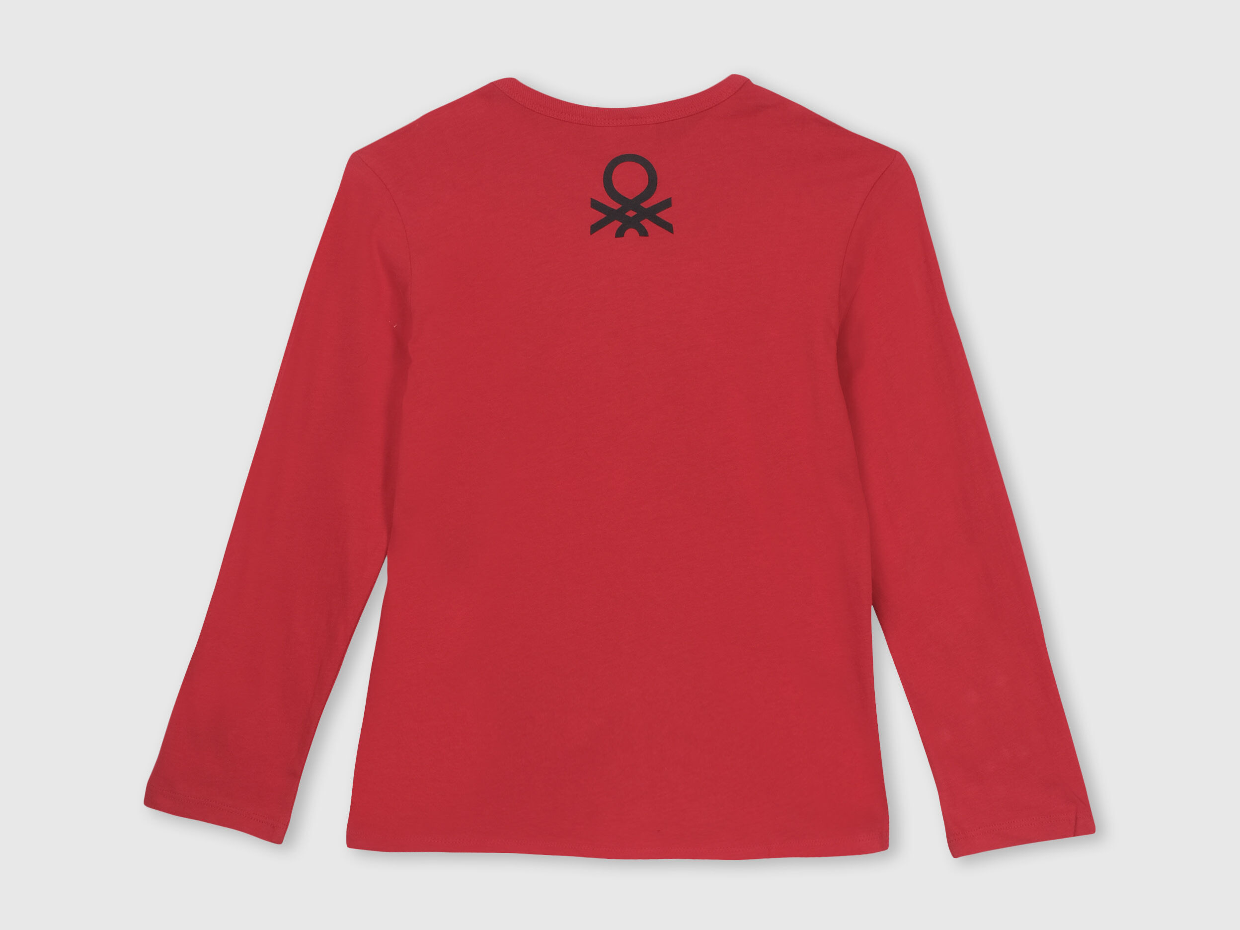 Marvel Light and Glow T Shirt with Long Sleeves Red Benetton
