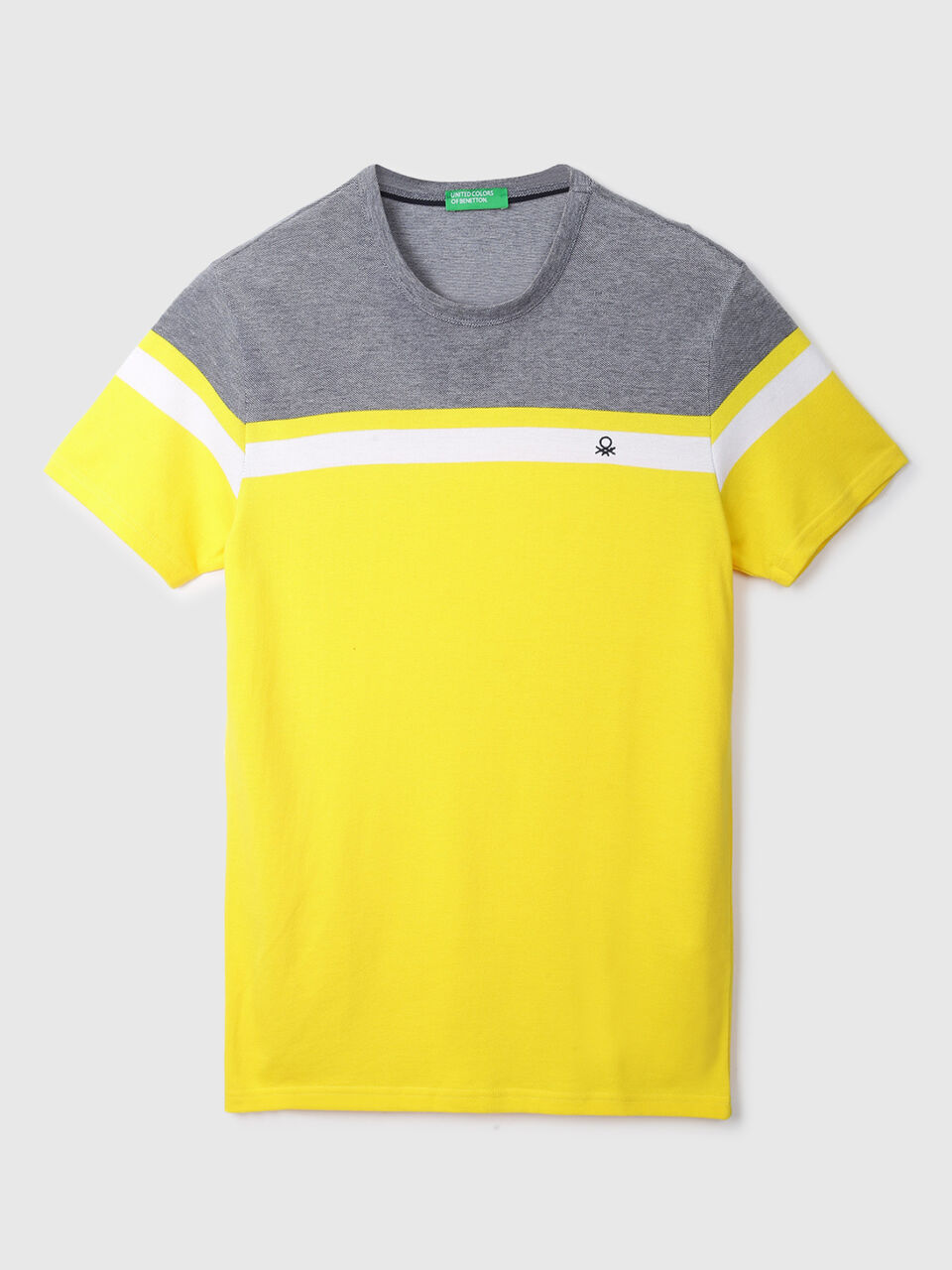 Engineered Stripe Pique Tee image number 1