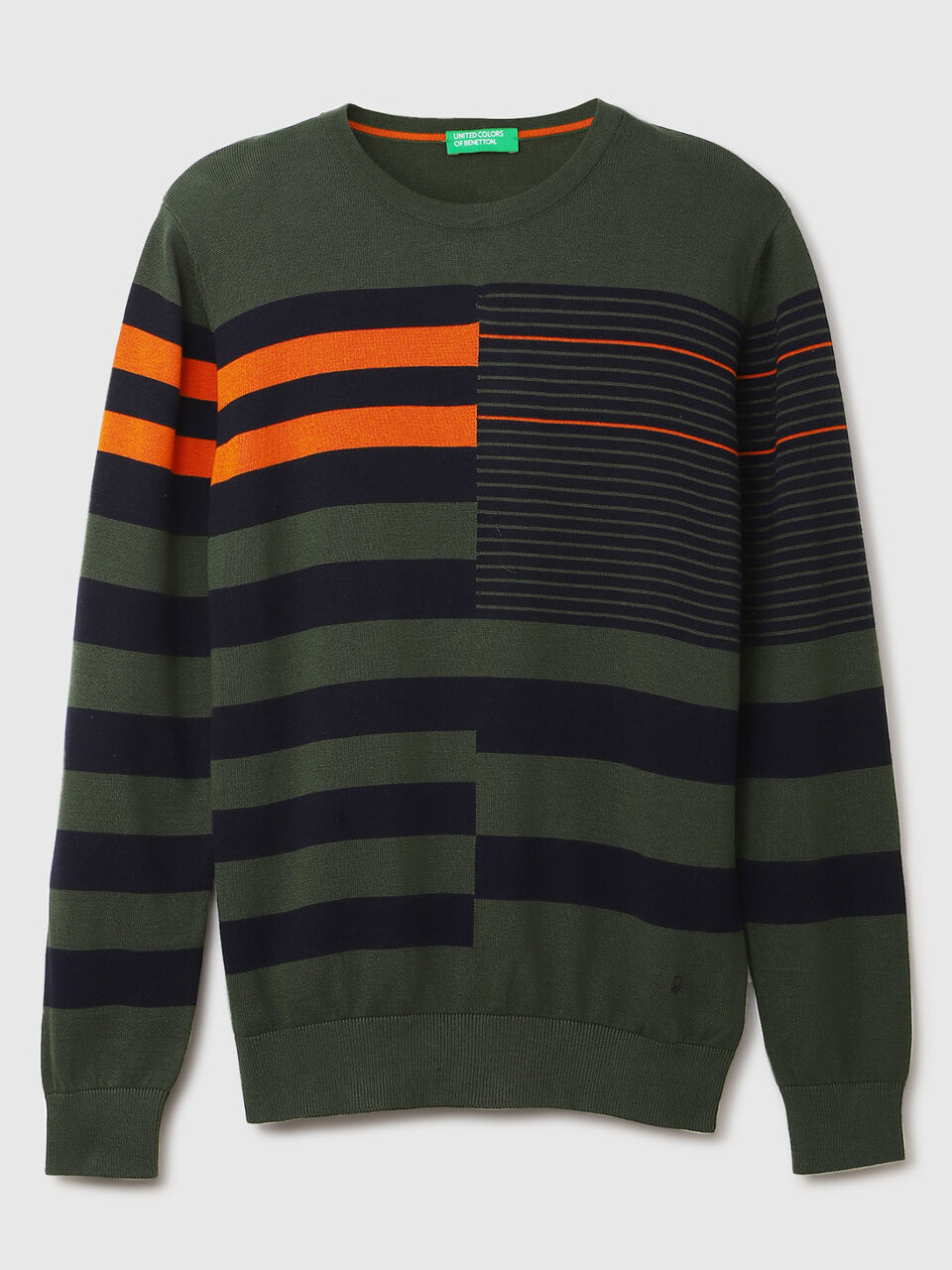F/S MULTI STRIPED BLOCKING TRICOT image number 1