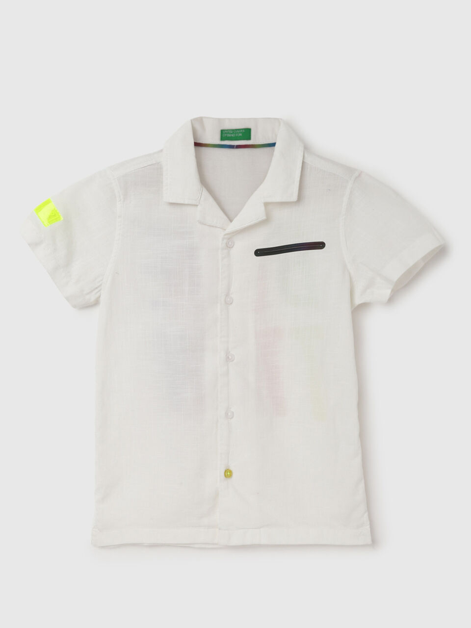SHORT SL RESORT COLLAR W SEAM SEAL image number 1