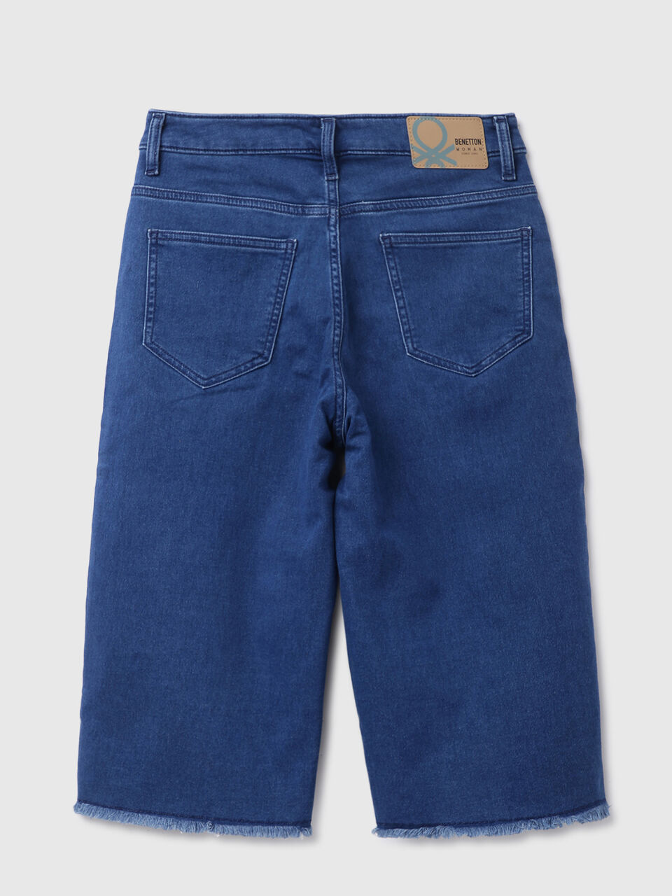DENIM CULLOTES-BLUE image number 2