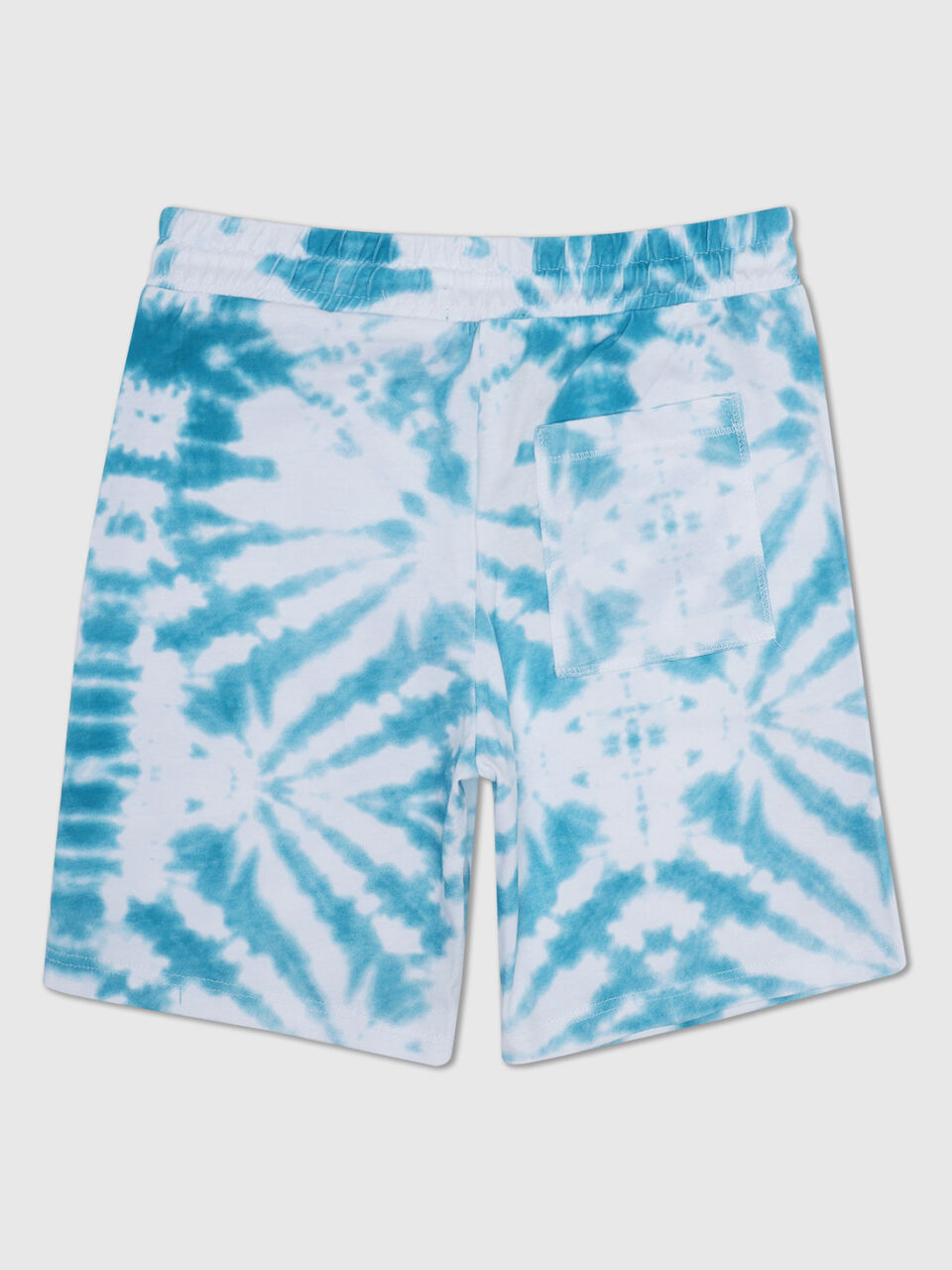 Tie-Dye Placement Print Shorts image number 2