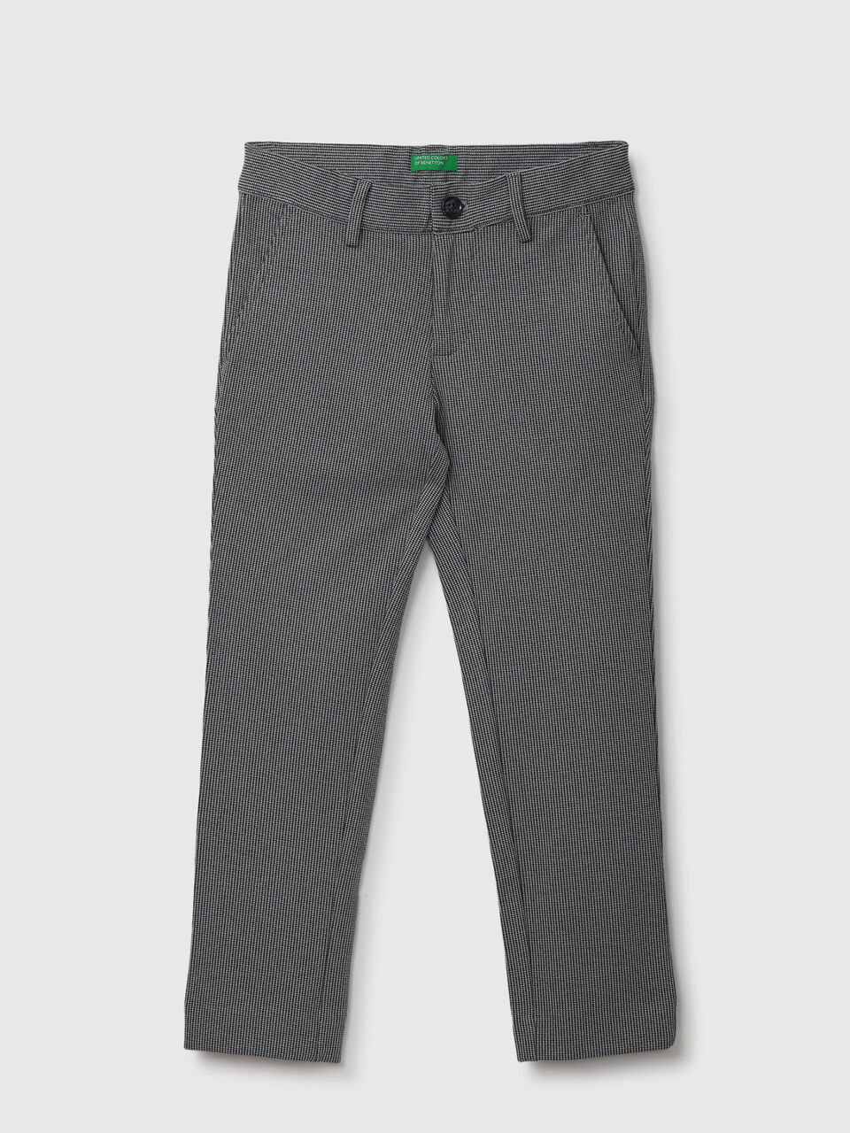 Knit Houndstood Pattern Trouser image number 1