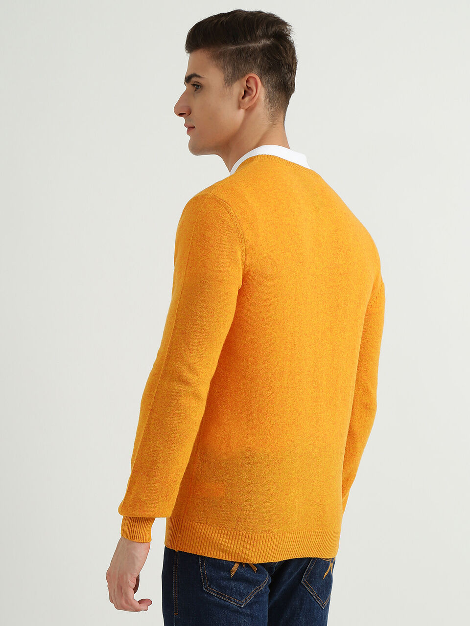 LAMBSWOOL V-NECK  SWEATER image number null