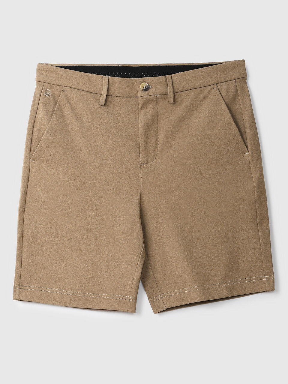 Slim Fit Knit Shorts image number 1