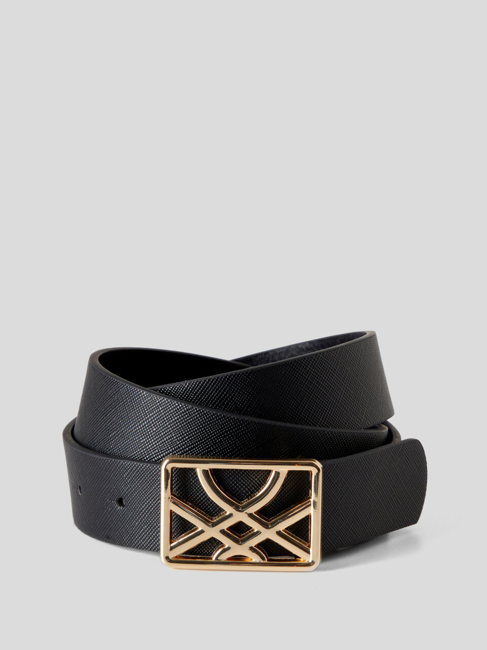 Belt made of leather saffiano image number 1