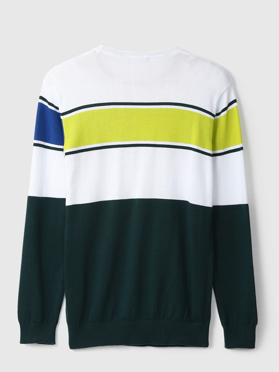 F/S COLOR BLOCKED BENE TTON TRICOT image number 2