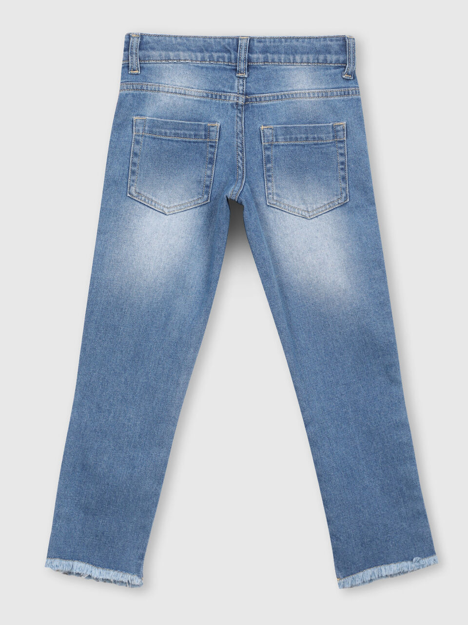 Denim jeans with benetton tape image number 2