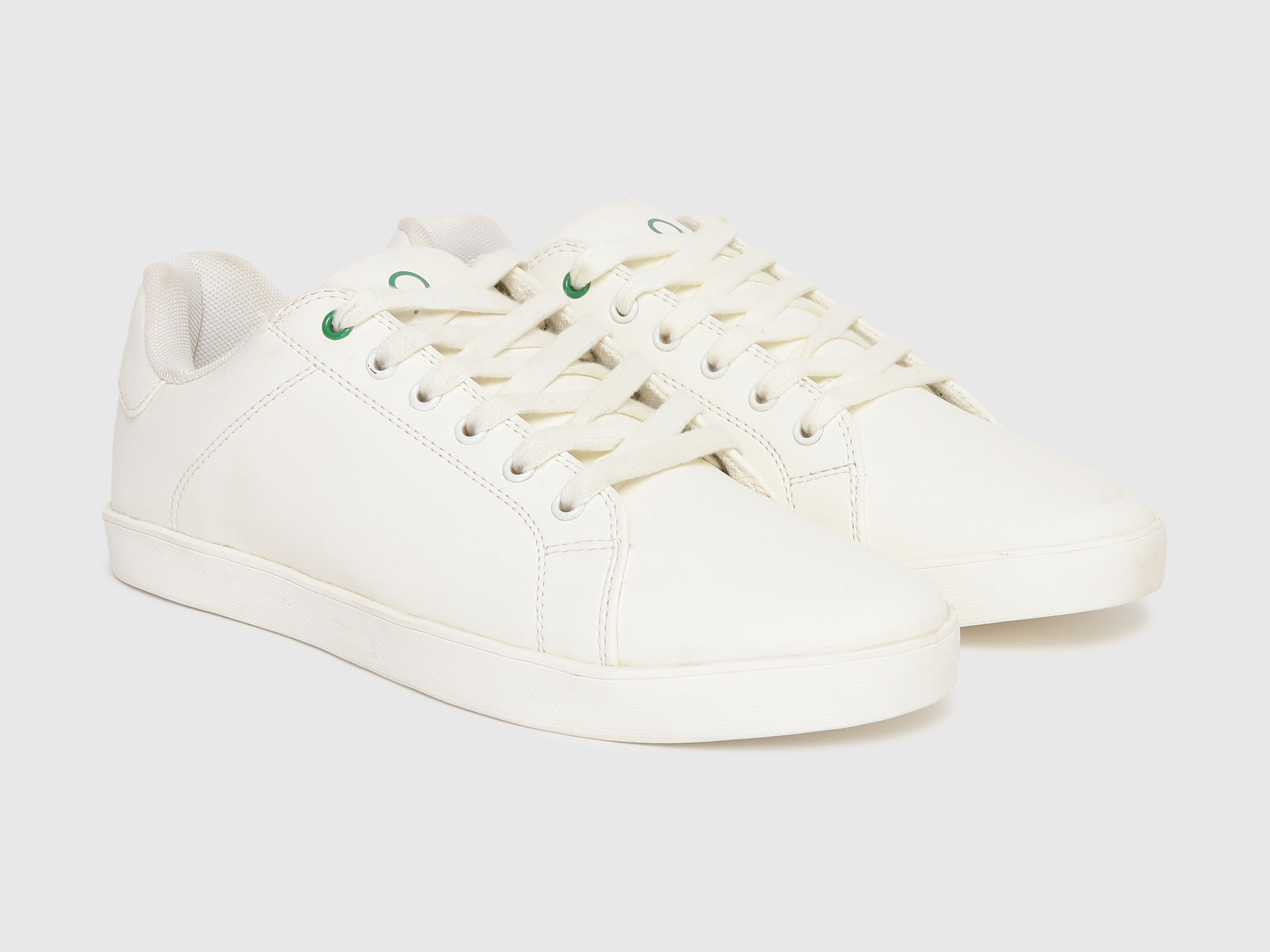 Benetton White Mens Sliders White Benetton