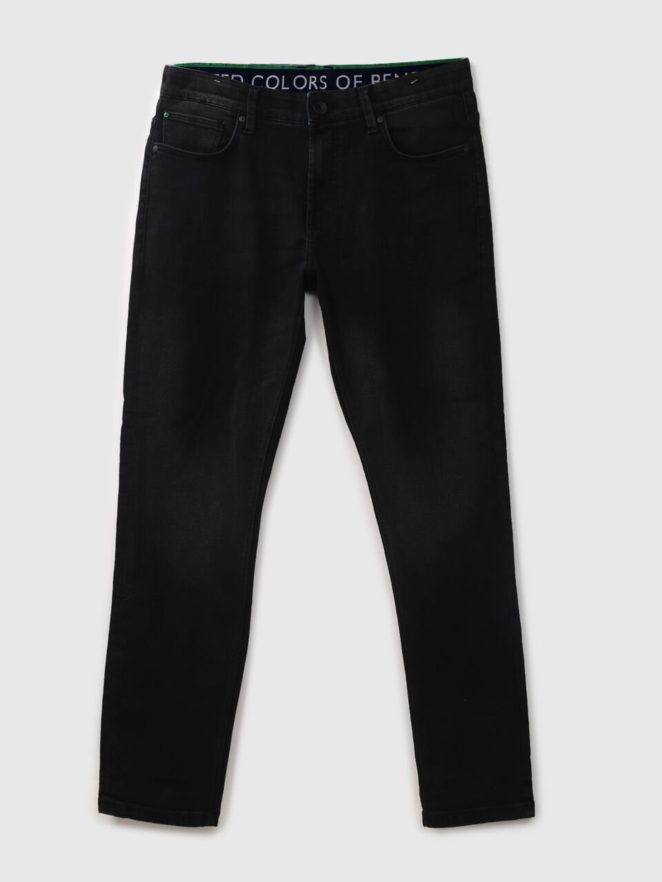 SKINNY FIT BASIC HI IQ BLACK JEANS image number 1