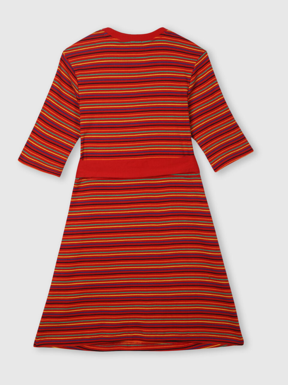 Rib Dress with Belt image number 2