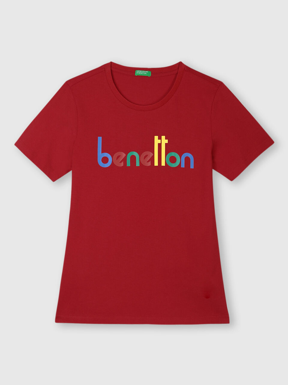 Pure Cotton Tee Shirt with Banner image number 1