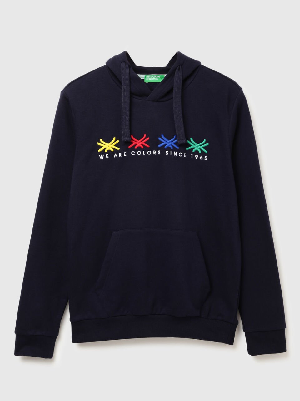 SPLICED LOGO HOODIE image number 1