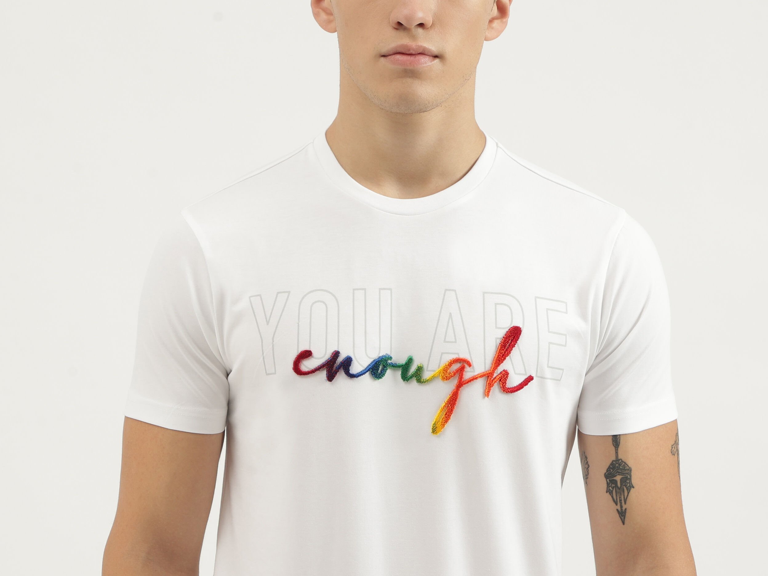Regular Fit Round Neck Solid T-shirts - White | Benetton Regular Fit Round Neck Solid T-shirts - White | Benetton