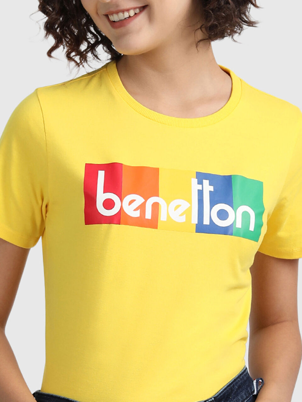 Pure Cotton Tee Shirt with Banner image number null