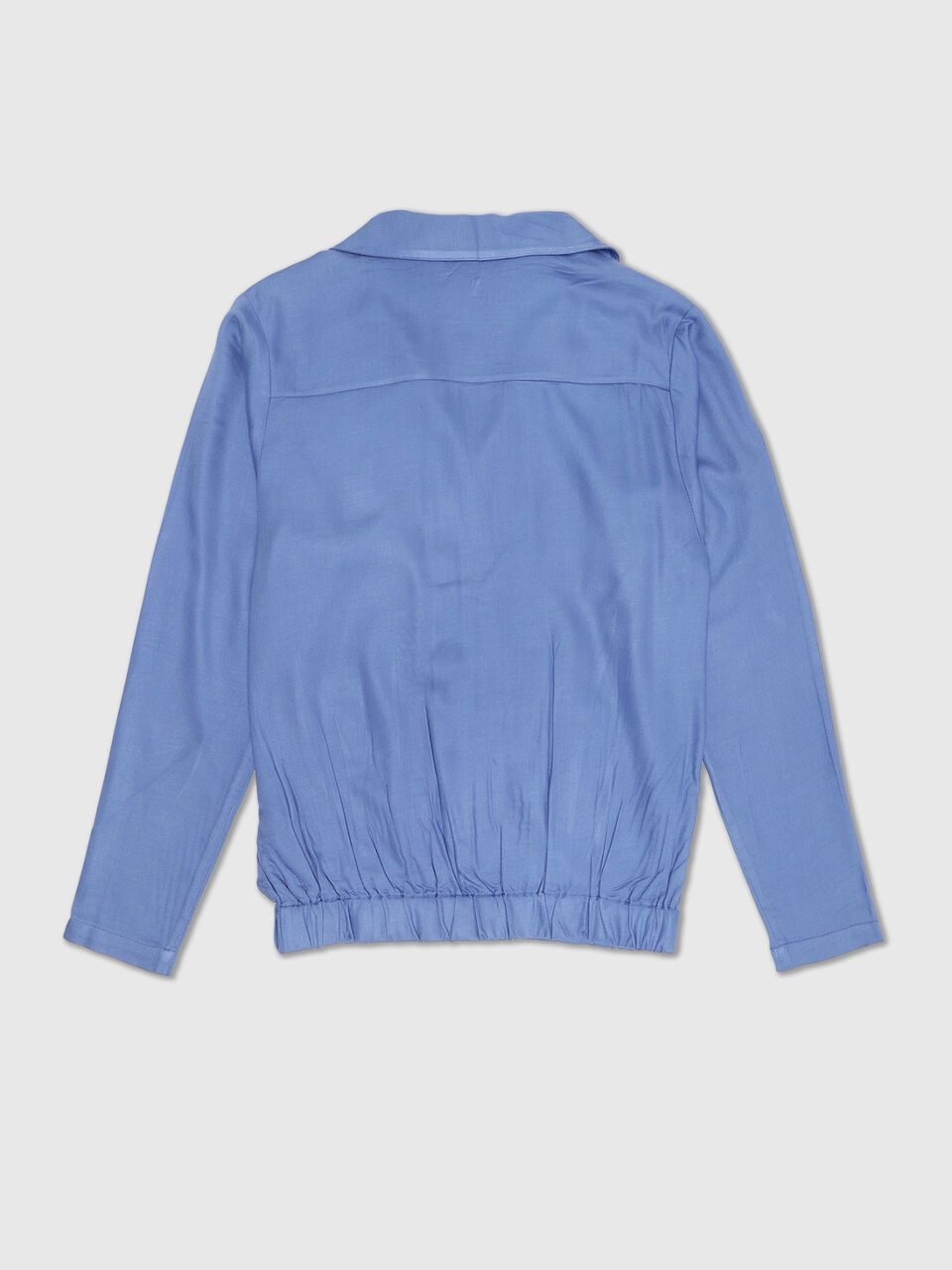 Full Sleeve Cinched Crop Shirt image number 2
