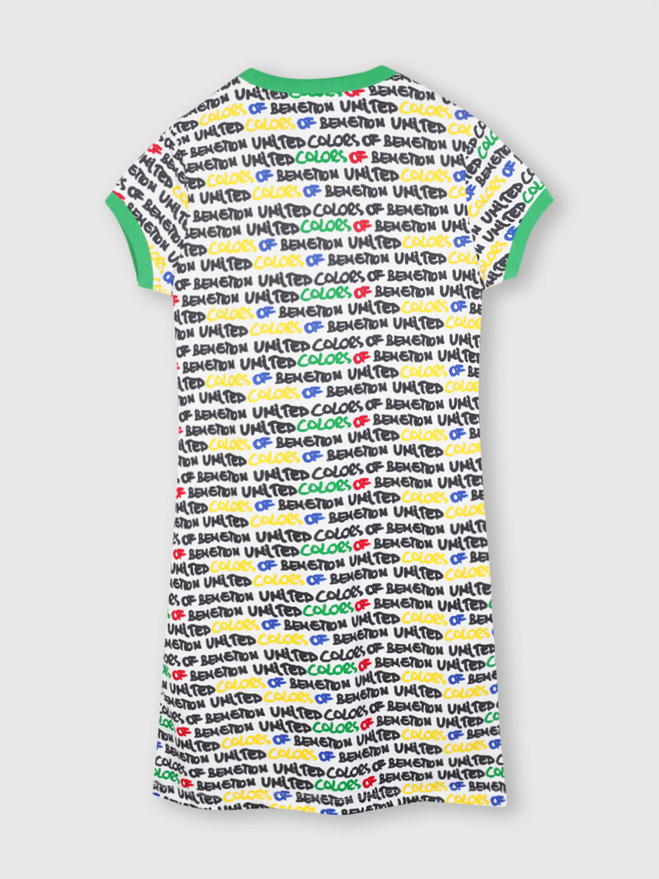 Pure Cotton Tee Shirt Dress with Graffiti Print image number 2