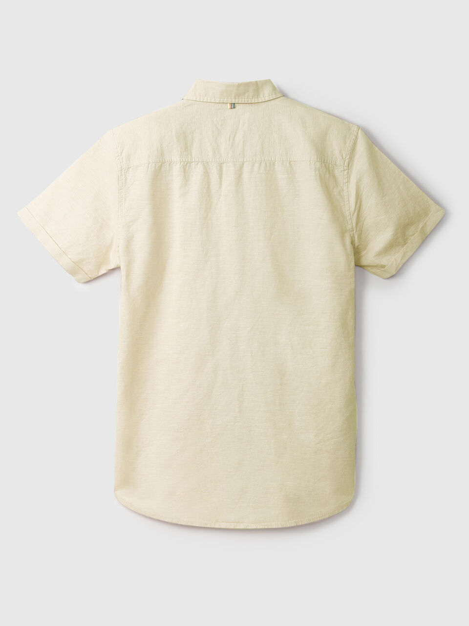 Half Sleeve Linen Regular Collar Shirt image number 2