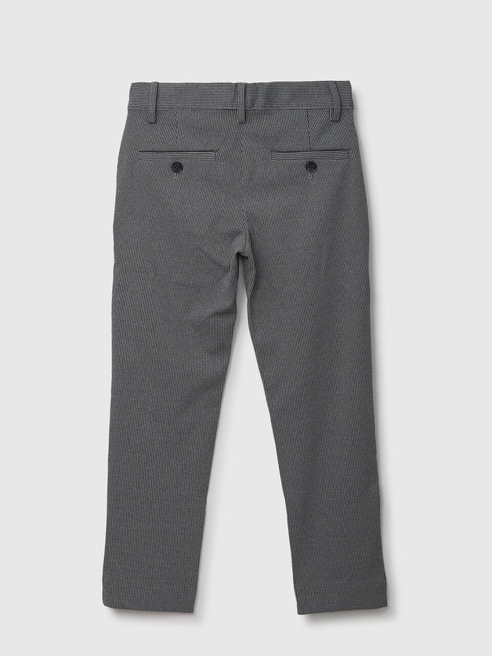 Knit Houndstood Pattern Trouser image number 2