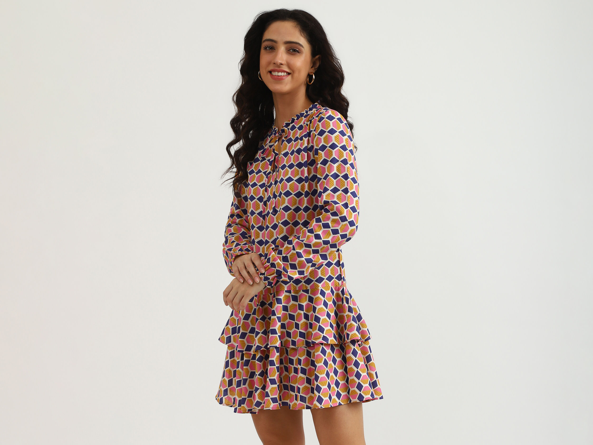 【et.UNiVER】Many way frill dress ブルー Sサイズ et.UNiVER】Many way frill dress ブルー Sサイズ
