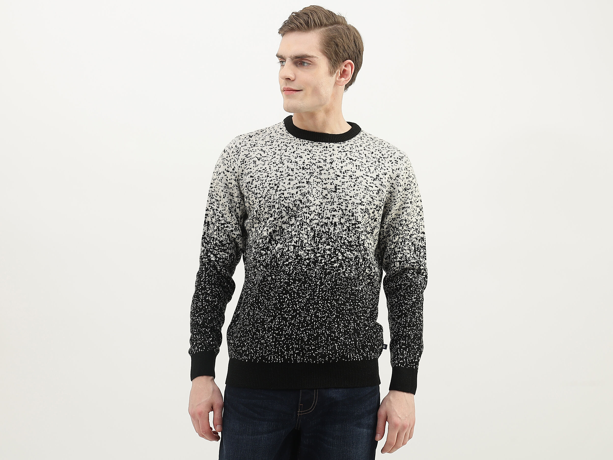 Mens new arrivals ombre sweater