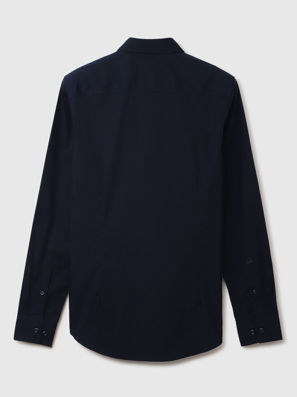 F/S POPLIN STRETCH REGULAR COLLAR SHIRT image number 2