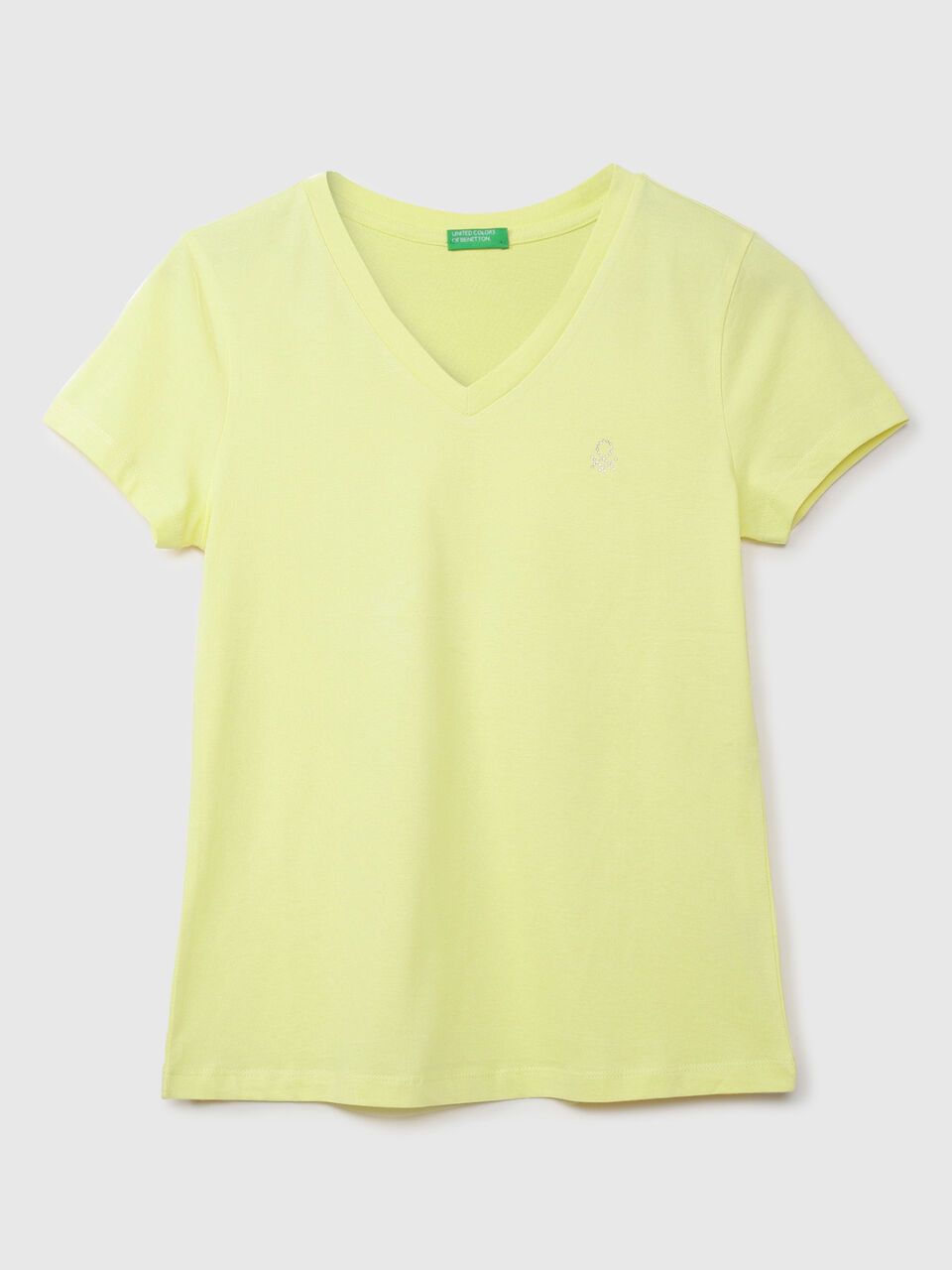 S/SLV SOLID TEE image number 1