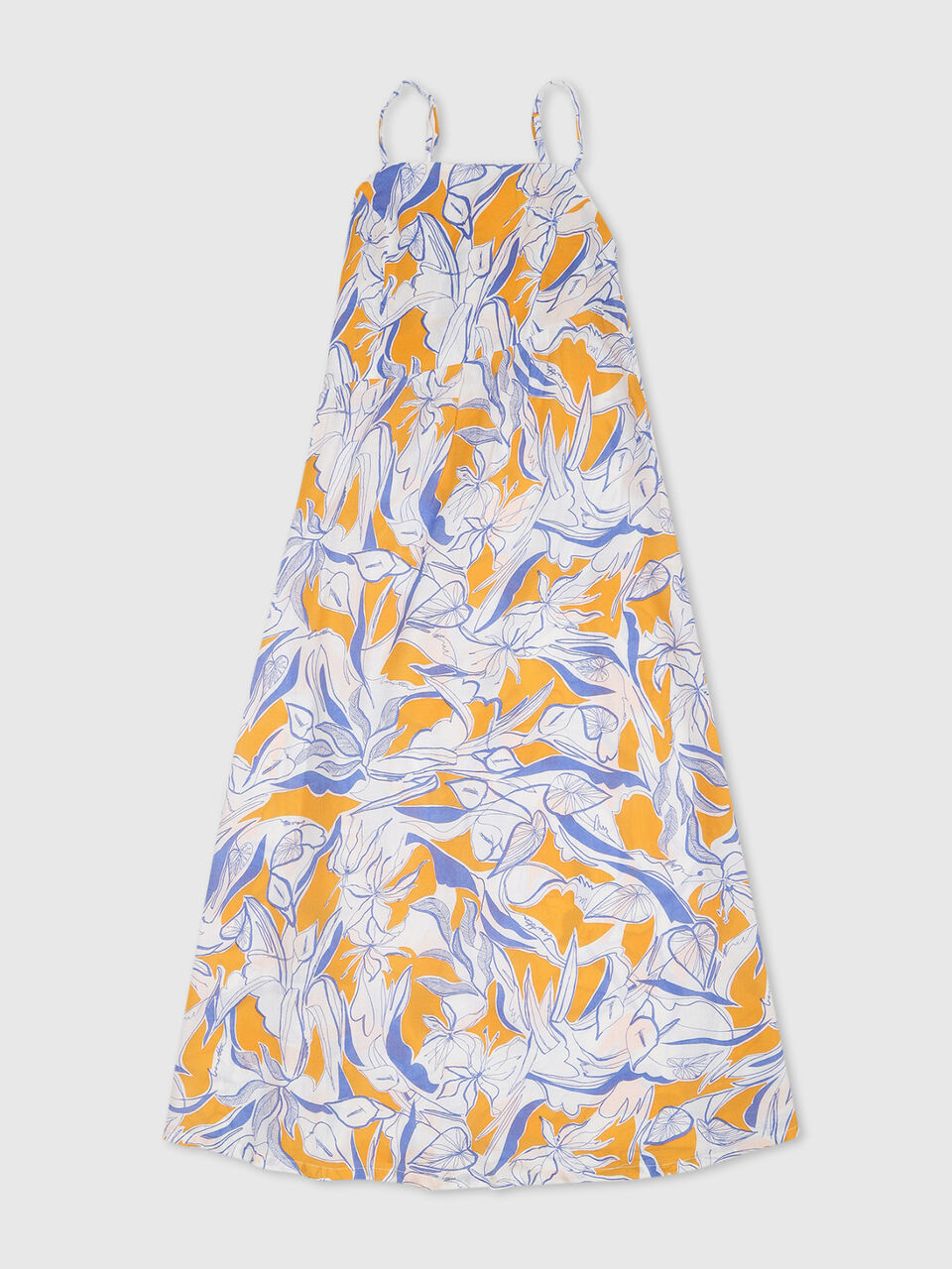 Noodle Strap Maxi DreShort Sleeve With AShort Sleeve ymetrica image number 2