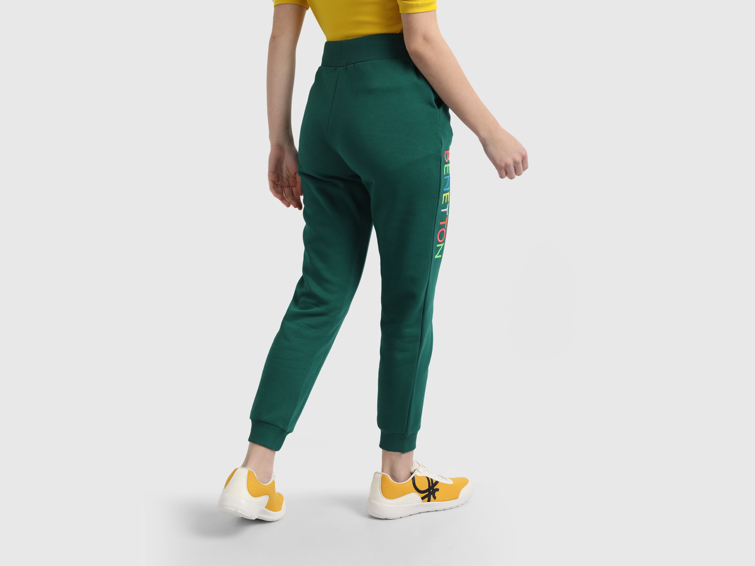 Benetton track pants clearance