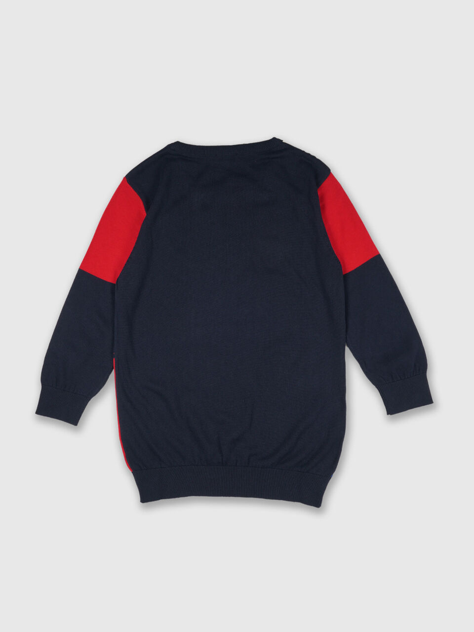 3/4th Half Sleeve Square Neck Color Block Tricot image number 2