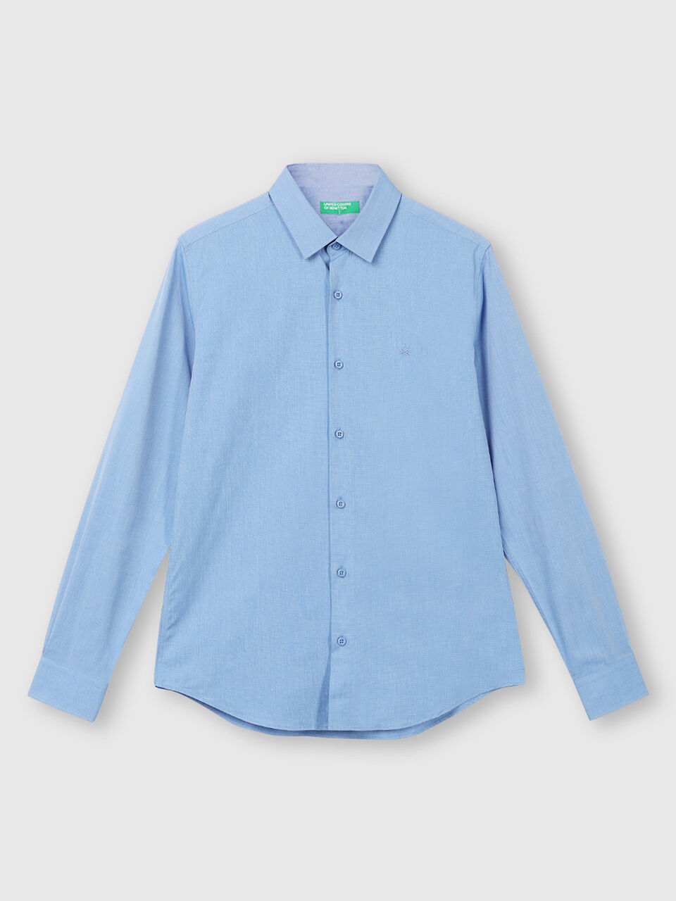 Full Sleeve Solid Regular Collar Shirt image number 1