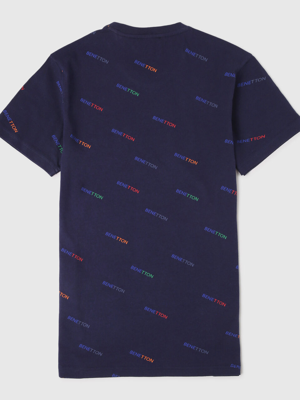 Short Sleeve Printed Round Neck T-Shirt image number 2