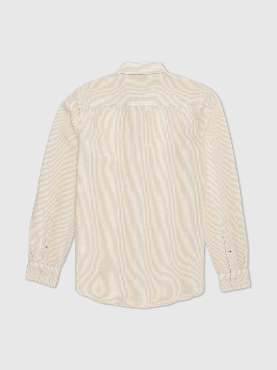 Full Sleeve Cotton Linen Stripe Shirt image number 2