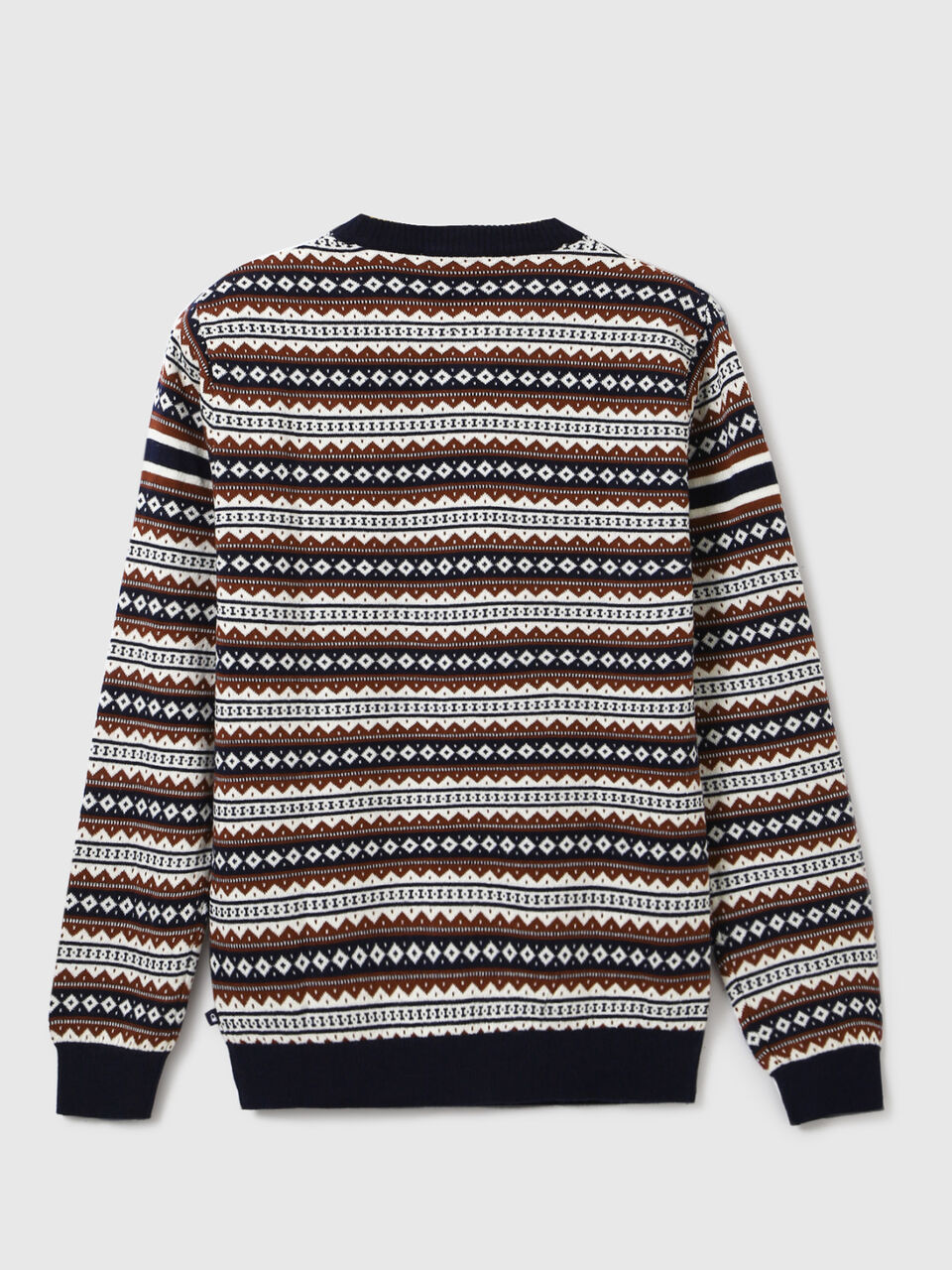 ACROWOOL FAIR ISLE SWEATER image number 2