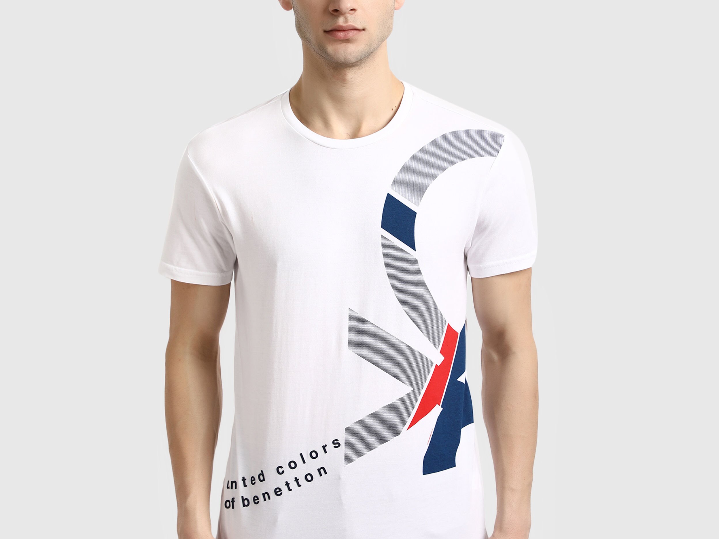 Benetton Logo T-Shirt - White | Benetton
