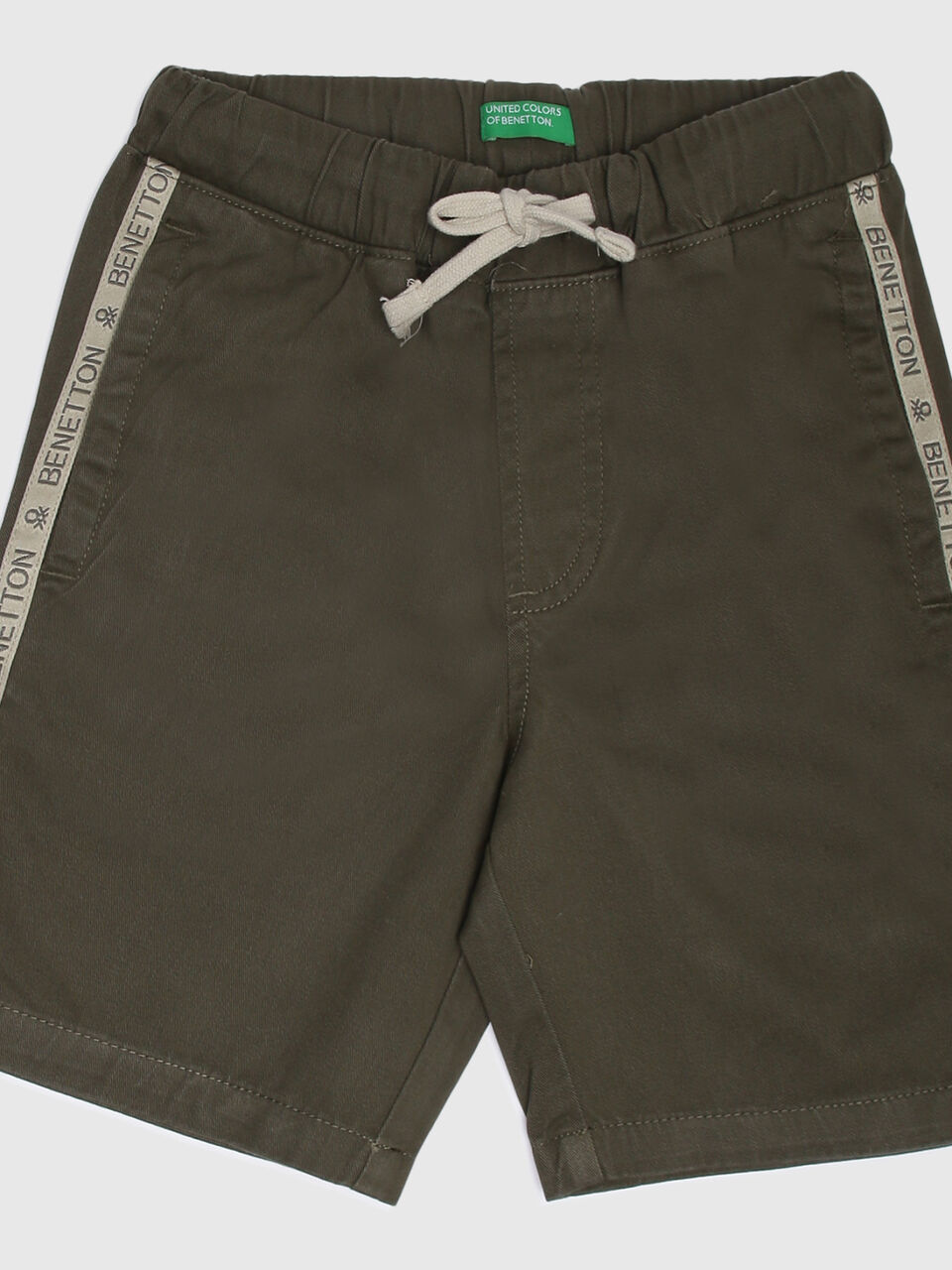Branding Side Tape Short-Solid image number 1