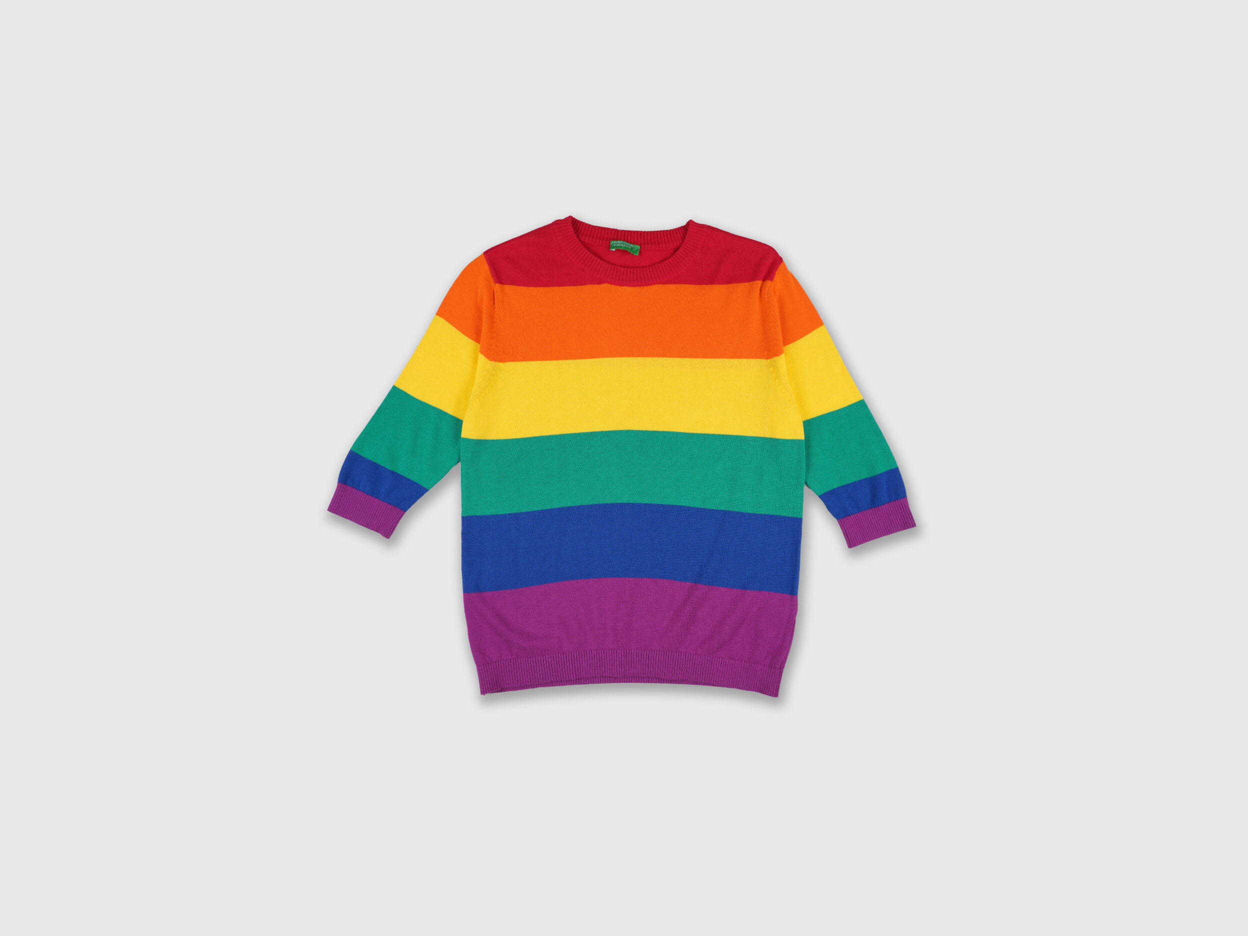 Rainbow color sweater sale