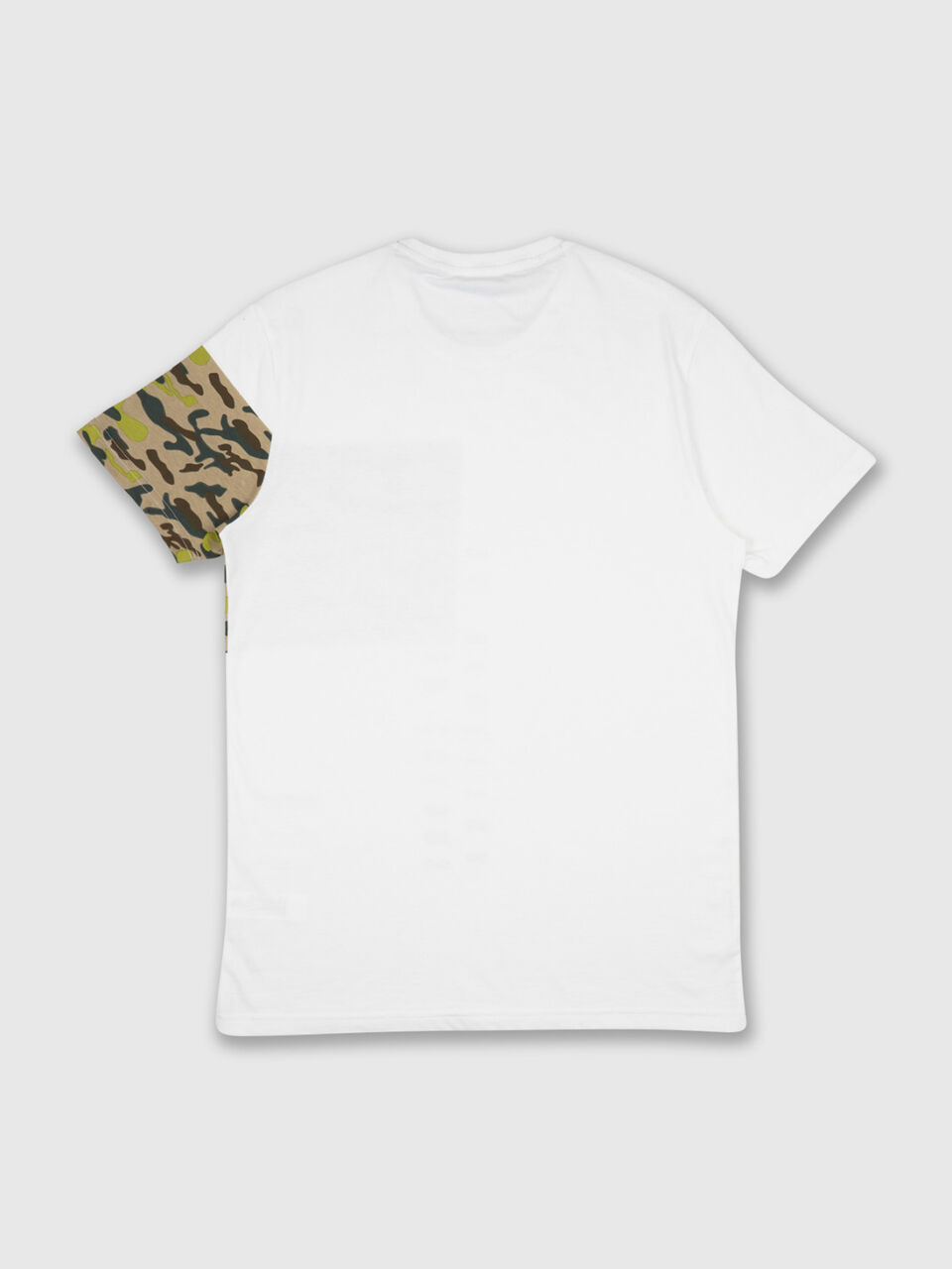Short Sleeve Printed Round Neck T-Shirt image number 2