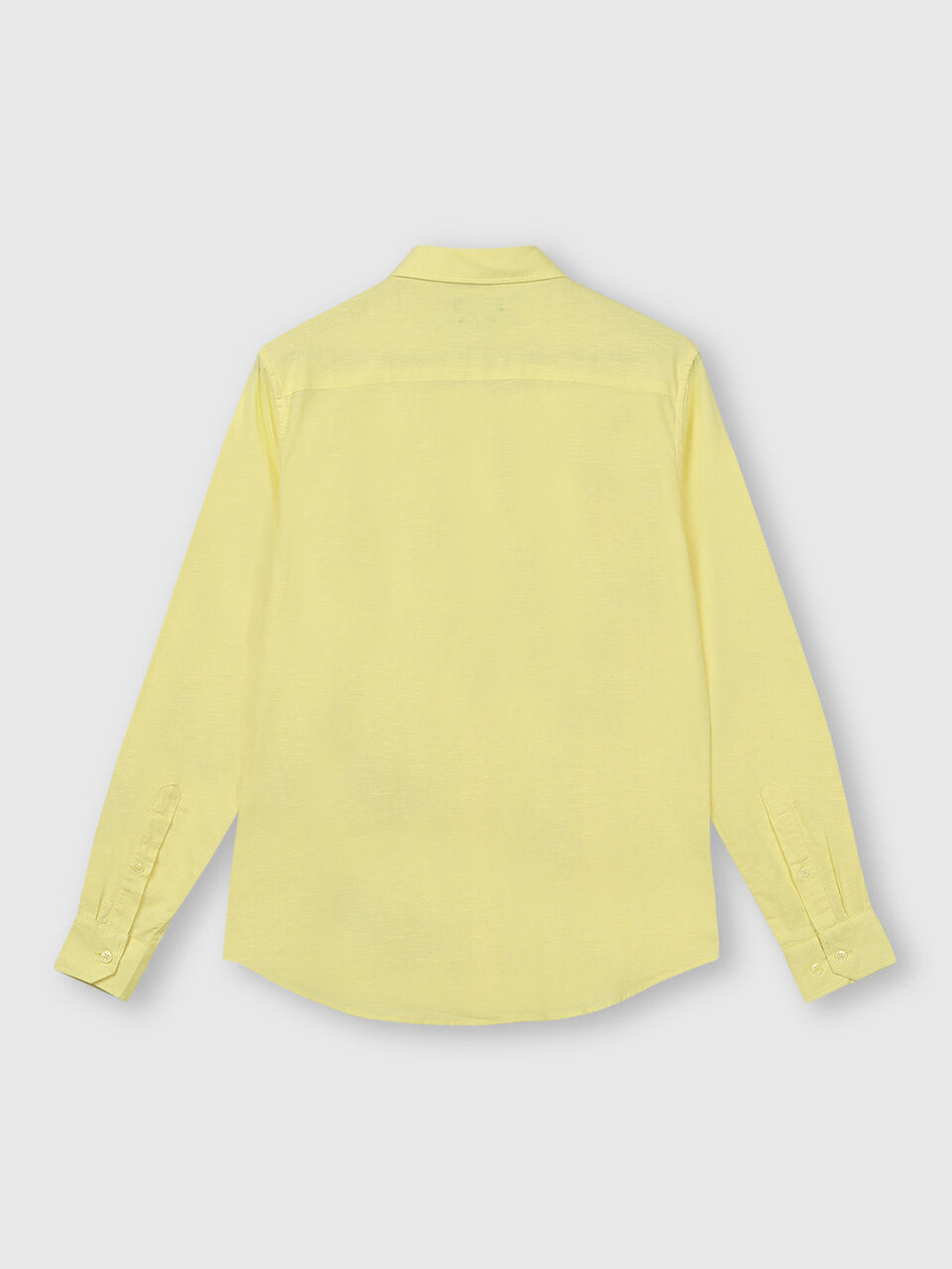 Long Sleeve Linen Blend Shirt image number 2