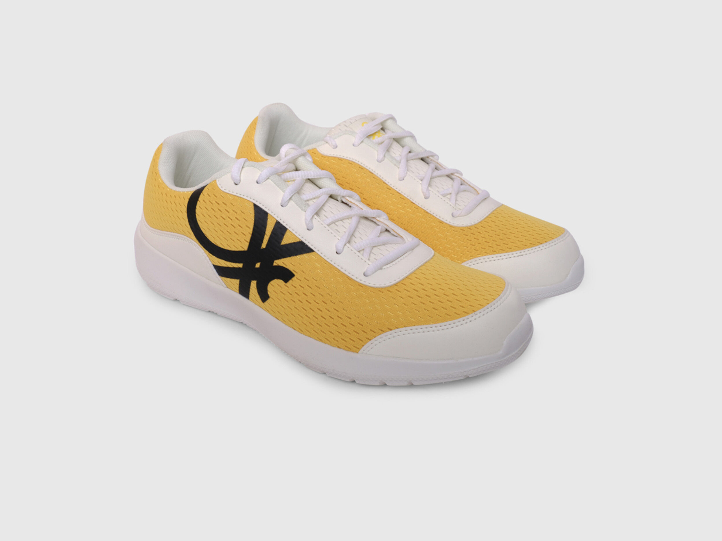United colors of benetton yellow shoes shop