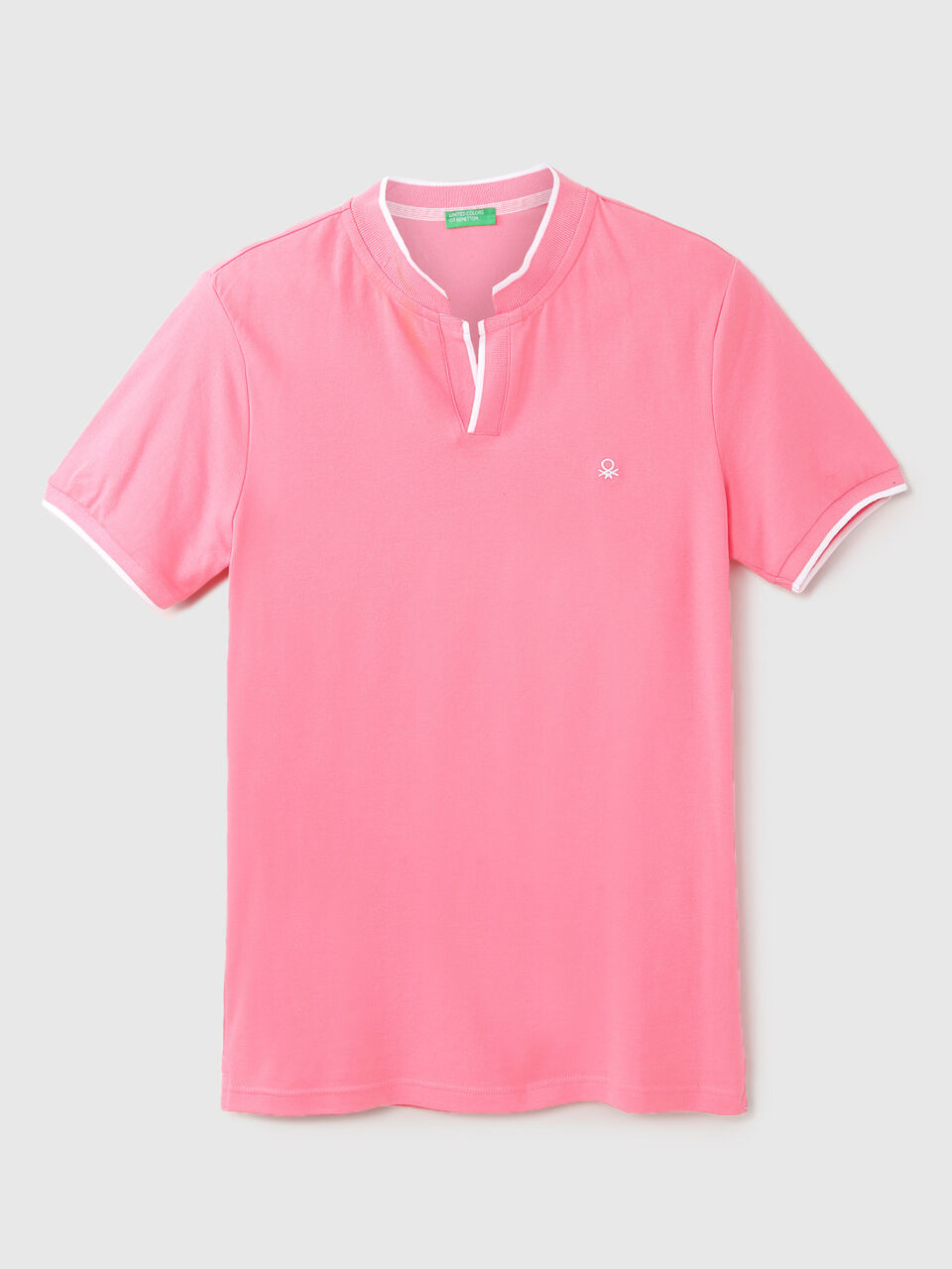 United Colors Of Benetton Johnny Collar T-Shirt image number 1