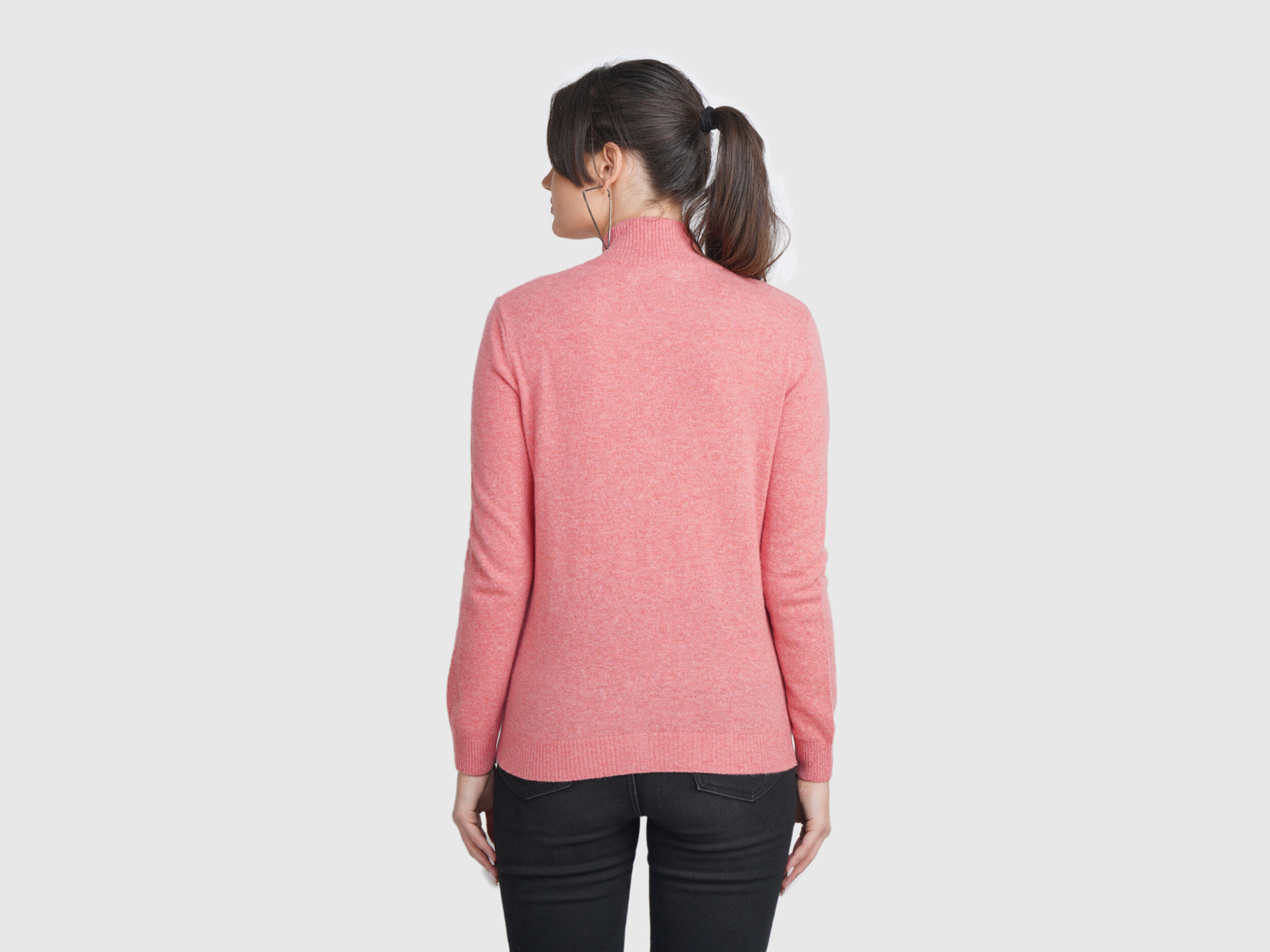 DSQUARED2 MILANO CUT セットアップ 裏地ピンク 濃紺 46 Zipper Cardigan - Pink | Benetton